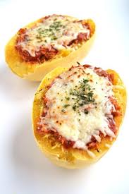 This Chicken Parmesan Stuffed Spaghetti Squash Is A Much Healthier But Healthy Squash Recipes Spaghetti Squash Recipes Healthy Spaghetti Squash Recipes Chicken