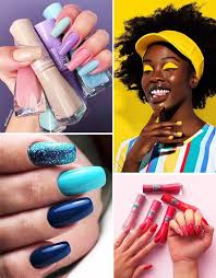 As tonalidades são apaixonantes e perfeitas para quem quer um efeito… Uma De Cada Cor 9 Ideias Para Aderir As Unhas Coloridas E Trends Paraiso Feminino