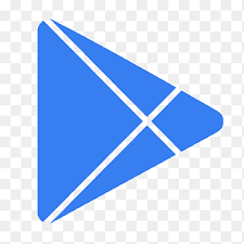 Blue Google Play Store logo, electric blue angle area brand, Media play,  blue, angle png | PNGEgg
