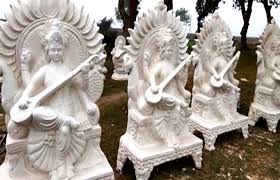 माटो अभावमा सरस्वतीको मूर्ति बनाउने काम प्रभावित Nepalpatra