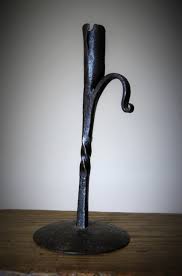 Schnauzer standing floating charm $ 3.50. Early 18th Century Wrought Iron Candle Holder Archive