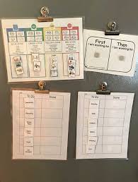 Autism Or Homeschool Printable Chore Chart Customizable