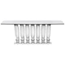 343g natural fantastic cactus amethyst crystal cluster south africa ip0963. Lalique Rectangular Crystal Cactus Table For Sale At 1stdibs