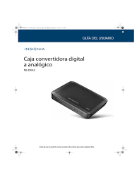Using cable gives you access to channels, but you incur a monthly expense that has the possibility of going up in costs. Insignia Ns Dxa2 Digital Tv Converter Box Manual De Usuario Manualzz