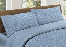 I cuscini d'arredo possono diventare i veri protagonisti della. Biancheriaweb Coppia Federe Letto In 100 Cotone Disegno Rio Azzurro Con Bottoni Laterali Federe Casa E Cucina Bepco Ee