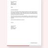 If the cover letter is intended to be sent as an email, then reformat to match the above sample. 1