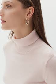 pull dylan b 100% cachemire rose clair femme