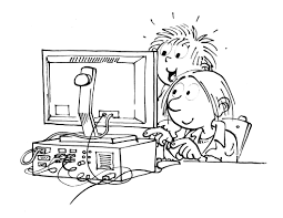 Computer comes from the word computare which means counting. Computer Coloring Pages Best Coloring Pages For Kids