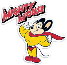 (mexico) riding mighty mouse in the artemide trophy international. Amazon Com Popfunk Mighty Mouse Mighty Mouse And Logo Collectible Stickers Home Kitchen