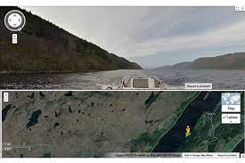 If you get directions from fort augustus. In Search Of Loch Ness Monster Google Maps Scottish Lake Csmonitor Com