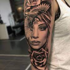 Pin By Biscoito Tattoo On Tattoo Best Sleeve Tattoos Sleeve Tattoos Face Tattoos