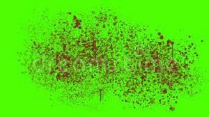 To created add 26 pieces, transparent blood splatter images of your project files with the background cleaned. Blood Splatter Splashing On A Green Screen Stock Video Video Of Gore Dirty 111166575