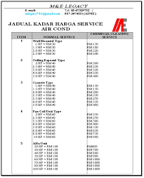 Kami boleh pasang aircond putrajaya, perumahan ataupun komersial untuk wiring aircond baru dan lama. Air Cond Service Gombak Kl Jadual Kadar Harga Untuk Install Repair Dan Service Air Cond