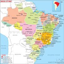 Brazil is the largest country in both south america and latin america, covering 8,515,767 square kilometres with about 205,338,000 inhabitants. Cities In Brazil Map Of Brazil Cities