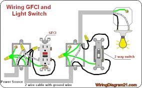 Gfci Outlet Wiring Diagram Outlet Wiring Electrical Wiring Gfci
