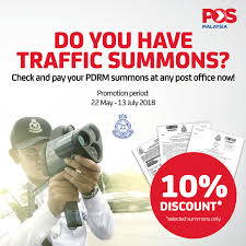 Yesterday can't even check summons. Do You Have Pdrm Traffic Summons Pos Malaysia Berhad Facebook