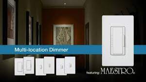Love the new red series dimmers. Lutron Maestro Multi Location Switch Westsidewholesale Com Youtube