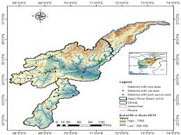 Maps found for kabul river. River Flow Analyses For Flood Projection In The Kabul River Basin Cajwr