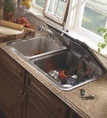 space saving kitchen ideas: combo sink