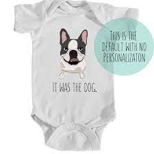 Frenchie Baby Onesie French Bulldog Baby Bodysuit Etsy