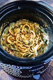Crock Pot Green Bean Casserole Recipe Greenbean Casserole Recipe Green Bean Casserole Slow Cooker Green Beans