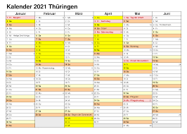Hier finden sie die termine der sommerferien 2021 übersichtlich auf einen blick. Feiertagen Sommerferien 2021 Thuringia Kalender Pdf Word Druckbarer 2021 Kalender