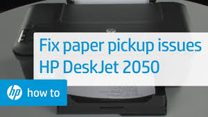 These steps include unpacking, installing ink cartridges & software. Out Of Paper Error Message And The Printer Does Not Pick Up Or Feed Paper For Hp Deskjet 1050 1050a 2050 And 2050a All In One Printer Series Hp Customer Support