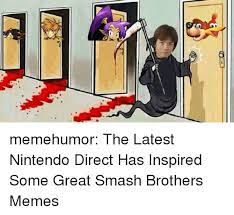 We have 204 free nintendo direct vector logos, logo templates and icons. Memehumor The Latest Nintendo Direct Has Inspired Some Great Smash Brothers Memes Meme On Me Me
