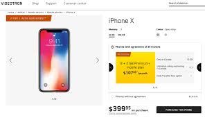 More cell phone plans for families: Videotron Promo 2 For 1 Iphone X With 2 Year Contracts U Iphone In Canada Blog