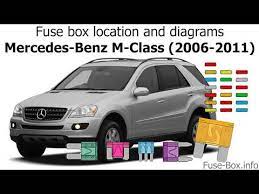 Benz r350 in addition to where the fuse box diagram. Ml350 Fuse Box Diagram