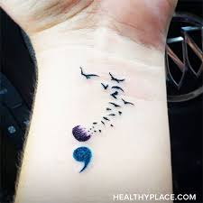 Others suffer from anxiety and develop depression. What Inspiring Depression Tattoos Do People Like To Get Healthyplace