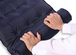 Camping Air Mattress Cot Portable Inflatable Sleeping Foam Airbed Pad Self Inflates And Deflates Roll Air Mattress Camping Camping Sleeping Pad Sleeping Pads