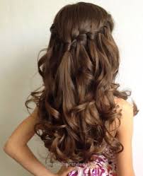 Look Over This Waterfall Braid Wedding Hairstyles For Little Girls Best Photos Wedding Hairstyles Cuteweddingideas Hairstyle Hair Styles 2016 Hair Styles