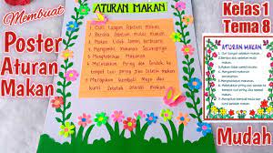 We did not find results for: Cara Membuat Poster Aturan Makan Sbdp Kelas 1 Tema 8 Subtema 3 Youtube