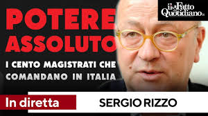 Sergio Rizzo presenta in diretta il libro-inchiesta "Potere assoluto"