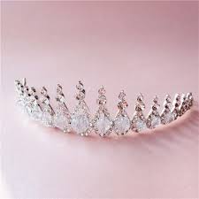 Fairytale Crown With Rainbow Reflecting Gems Pink Aesthetic Crown Aesthetic Pink