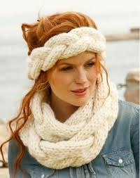 This free knitting pattern for a cabled headband and ear warmer is an easy way to learn how to knit cables and a perfect addition to your winter wardrobe. 42 New Ideas For Crochet Headband Pattern Free Head Wraps Infinity Scarfs