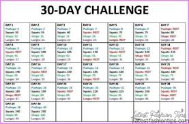 30 Day Weight Loss Exercise Plan Lamasa Jasonkellyphoto Co