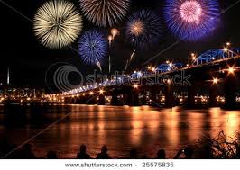 Spectacular Fireworks At Han River Seoul Korea Han River Fireworks Korea Wallpaper