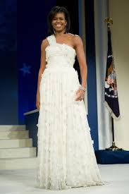 Michelle Obama S 45 Best Formal Dresses And Gowns Michelle obama goes blue for inauguration day 2013.