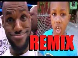 Lebron james family foundationподлинная учетная запись @ljfamfoundation. Lebron James Vine Kid Remix Youtube