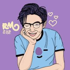 May · photo by rkive owner | bts rm | 김남준 on. Portrait Of Rm Kim Namjoon Featuring His Character Koya Behance