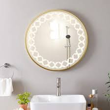 With a little creativity, effort and gumption, you can spruce up your bathroom mirror to turn it into something fun, beautiful, creative, eccentric or just make it your. China Wall Mounted Mirror Round Led Lighted Bathroom Vanity Mirror 18 X18 Framed Anti Fog Diamond Round Modern Wall Mirror China Led Bathroom Mirror Bathroom Mirror