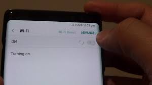 Samsung Galaxy Note 8 How To Connect To A Wifi Network Youtube