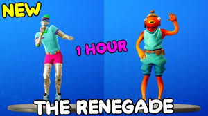 Luckily, fortnite battle royale maker epic games has a solution. Fortnite The Renegade Emote 1 Hour Youtube