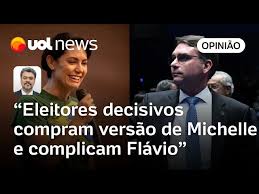 Leonardo Sakamoto: Eleitores decisivos compram versão de Michelle Bolsonaro e complicam Flávio