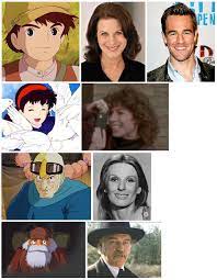 Castle In The Sky Characters American Voice Actors Studio Ghibli Movies Studio Ghibli Ghibli Movies