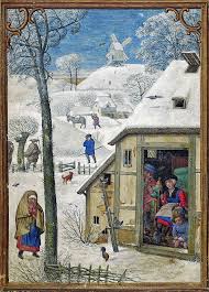 January Hennessy Book Of Hours Miniaturist Simon Benning Flanders 1530 1540 Bruxelles Bibliotheque Roy Medieval Paintings Medieval Life Medieval Art