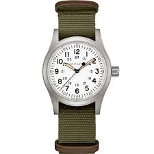 The khaki field mechanical can be purchased in a box set that includes both straps (ref. Mechanical H69439411 Hamilton Watch