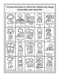 Responsibility And Respect Worksheet In 2021 Respect Activities Worksheets For Kids School Counseling Lessons